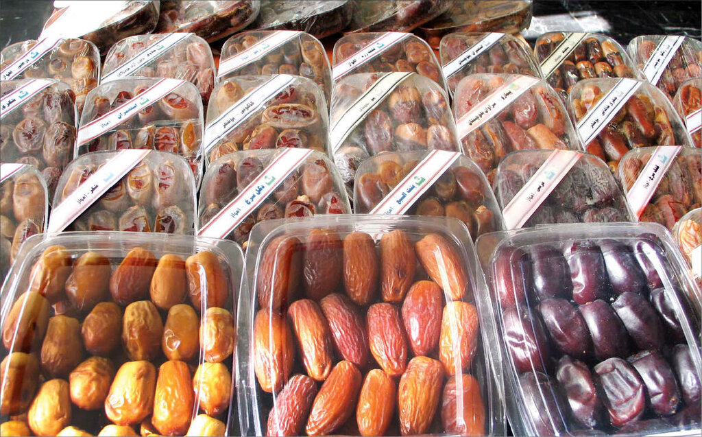 رنج قیمت مرکز فروش عمده خرما در تهران
